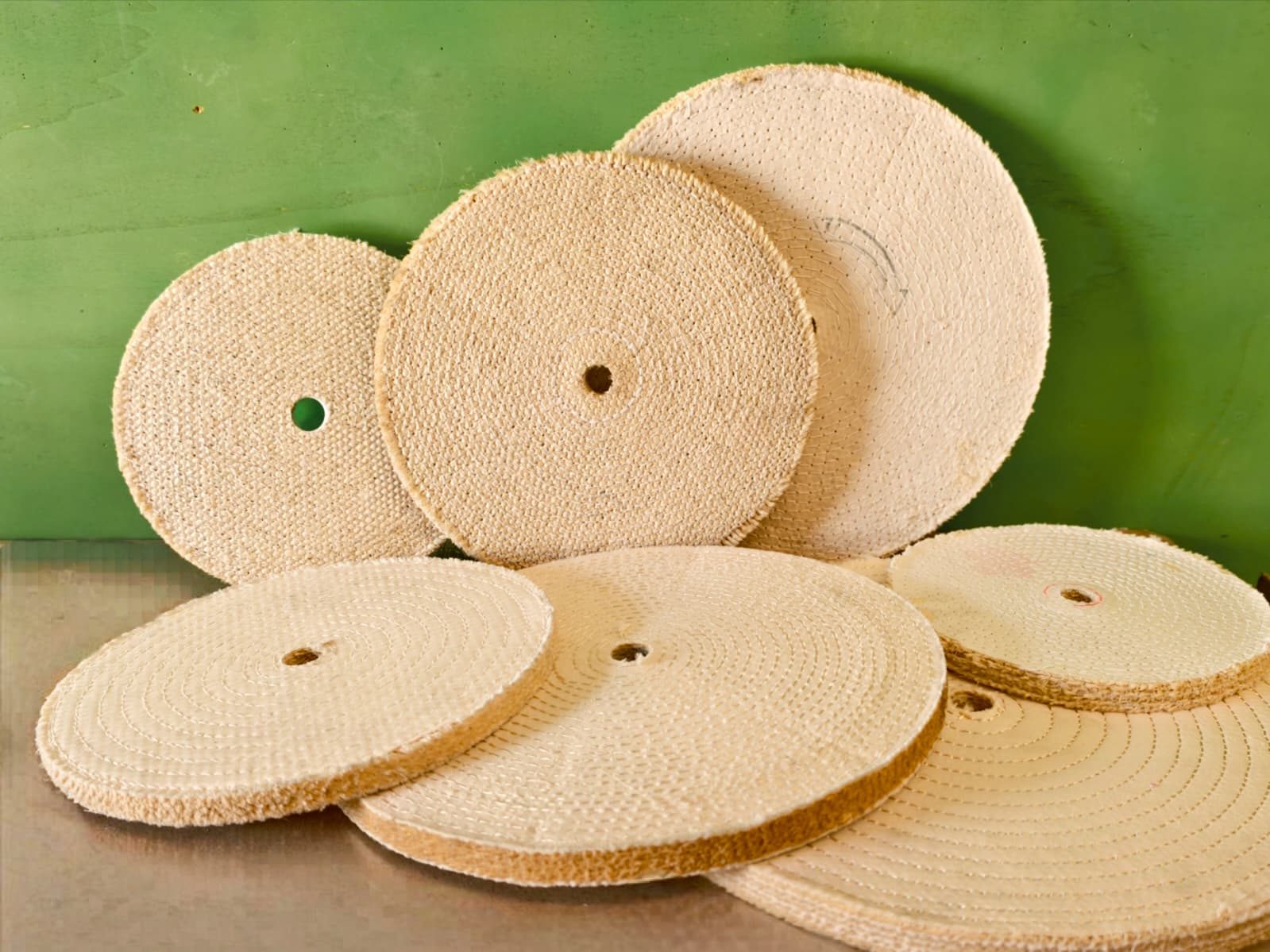 Sisal e ruote lucidanti